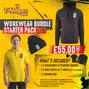 Workwear Starter Pack – 4 Custom Branded Essentials